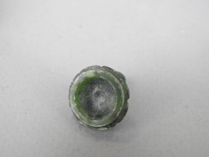 CHINA - 18th/19th century
Small celadon jade...