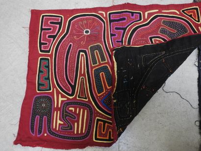 -CUNA, San Blas, Panama.
Women's hand-sewn...