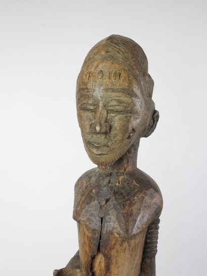 BAOULE, Côte d'Ivoire : Statue ancienne «...