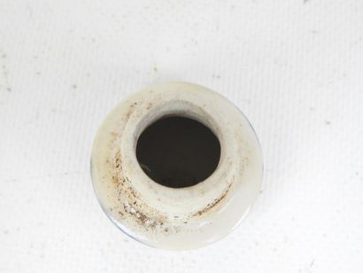 CHINE : Pot à gingembre de forme quadrilobée...