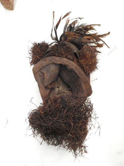 RD CONGO: KETE dance mask 
wood, pigment...