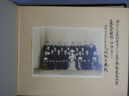 CHINE : Album photo, sujets : familiaux,...