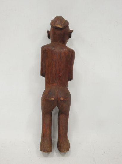 YAKA / SUKU, DR Congo: Statue of a standing...