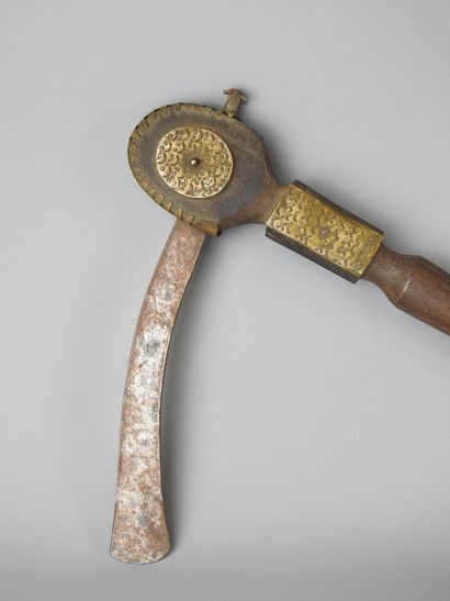 TOMA - SIERRALEONE 
Two ceremonial axes with...