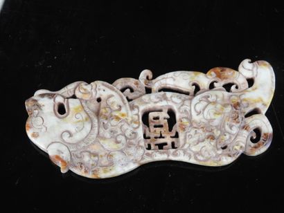 CHINA: Carved jade sculpture of a Fô dog...