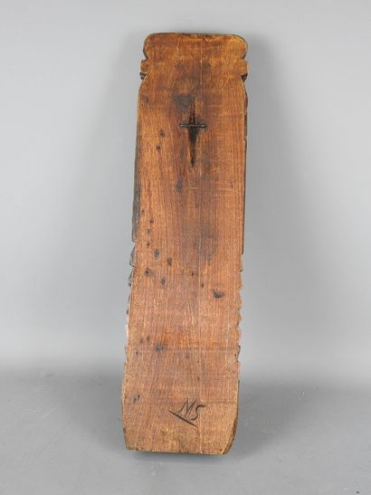 KANAK, New Caledonia: Wooden architectural...