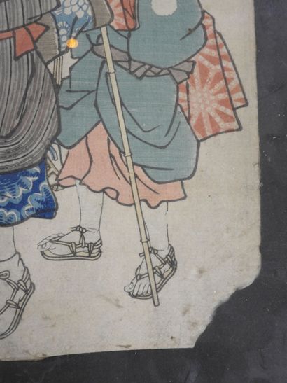 JAPAN - HIROSHIGE I and KUNISADA I (Toyokuni...
