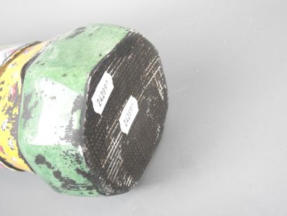 CHINA: Porcelain and polychrome enamel subject...