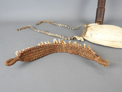 PAPUA, New Guinea : - Three objects comprising...