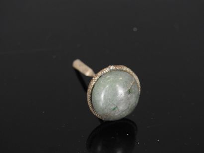 CHINA - 19th century
Carved turquoise snuff...