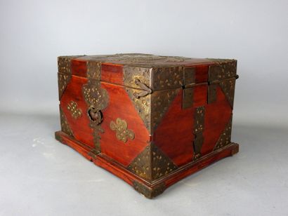 CHINA: Cabinet box in wood stained to imitate...