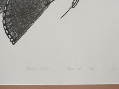 Gyta EESEEMAILEE (né en 1955) : Hunter birds....