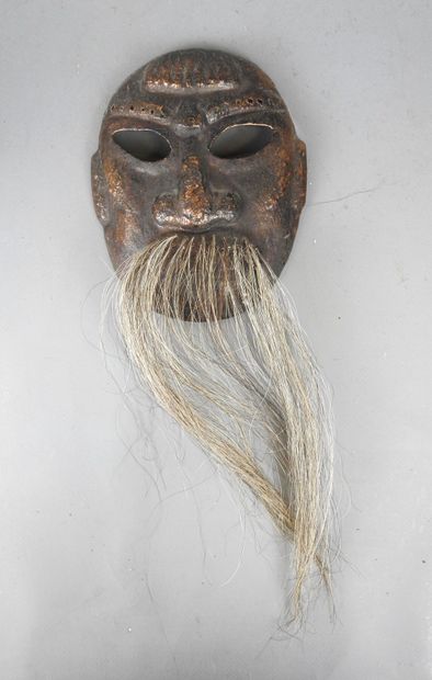 MONGOLIE - Région du lac Khovsgol : Masque...