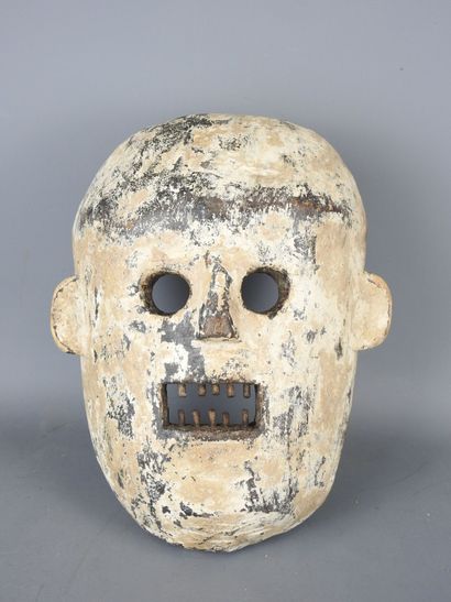 ITURI, DRC: 
Initiation mask depicting a...