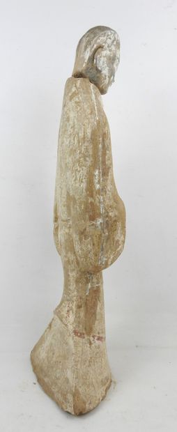 Grande figurine funéraire (mingqi) d'une...