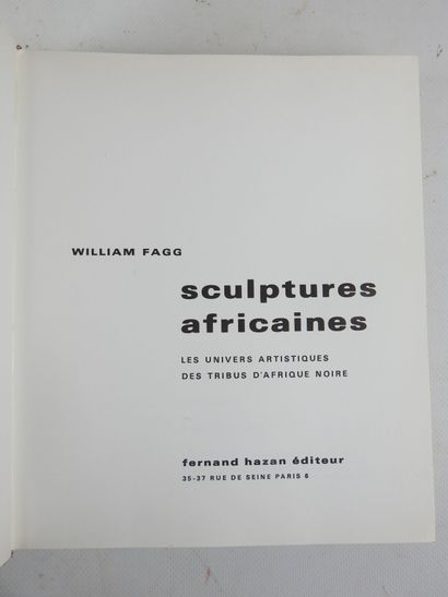 [AFRICA/EAST]. 5 vols : 
- William Fagg,...