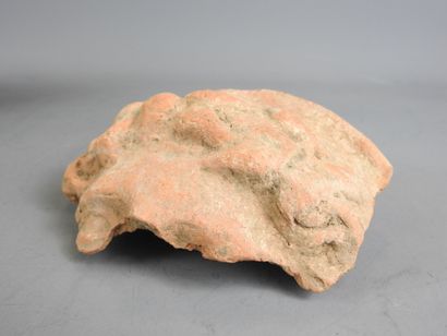 Two ancient fragments of terracotta sculptures...