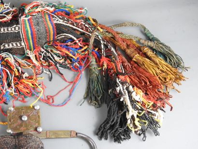 TOUAREG, Niger.
Rare old Mehari camel strap...