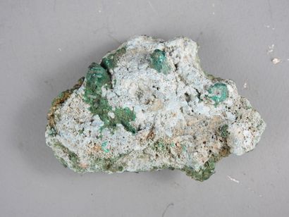 Lot consisting of a block of crystals from...