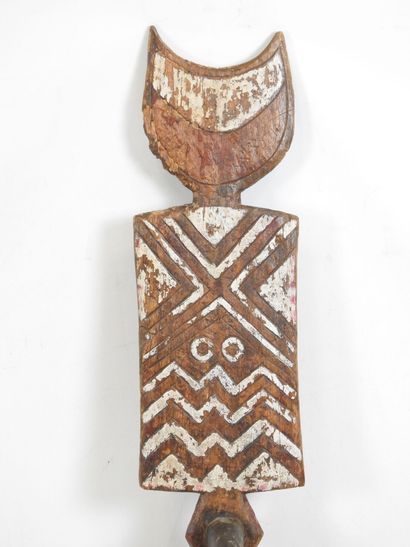 BWA - Burkina Faso : Bois pigment. Masque-planche...