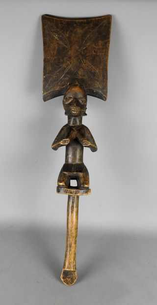 YOROUBA , Nigeria : OSHESHANGO Scepter depicting...