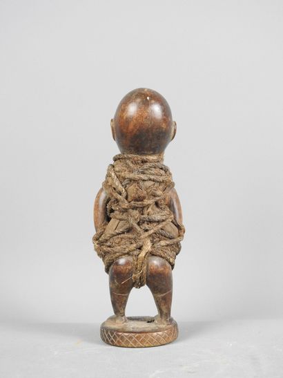 Protective fetish with abdominal reliquary,...