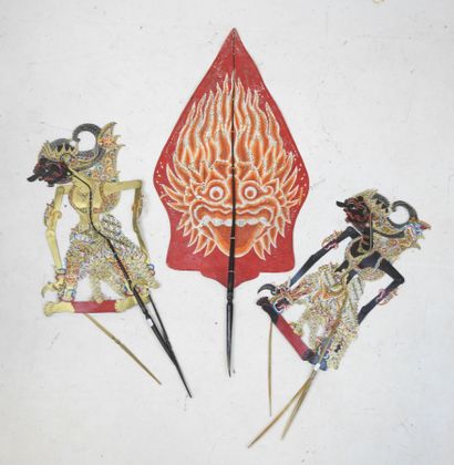 INDONESIE : Deux marionnettes 