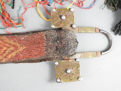 TOUAREG, Niger.
Rare old Mehari camel strap...