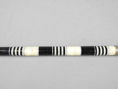 TOUAREG: Dromedary stick. Silver-plated metal,...
