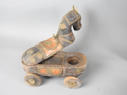 Rajasthan: Lot of toys including equestrian...