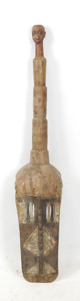 MOSSI Burkina Faso: Large cubist-style mask...