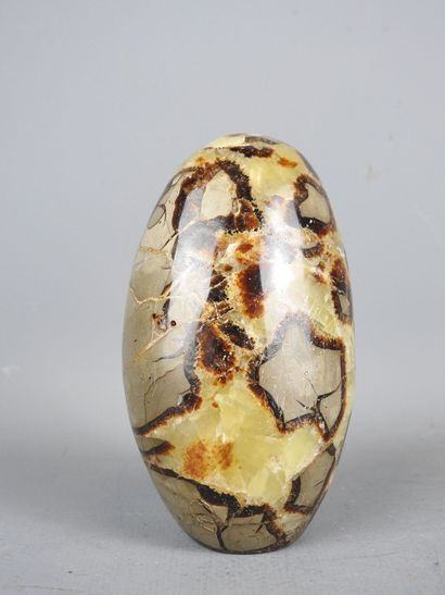 Lot consisting of a Septaria from Madagascar...