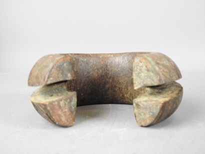 AFRICA: Slave or coin bracelet in bronze...