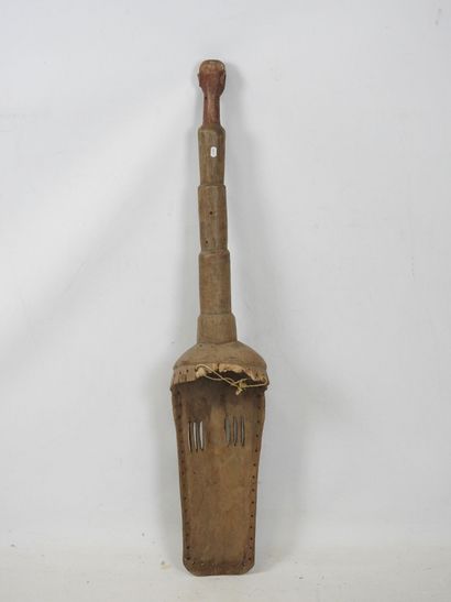 MOSSI Burkina Faso: Large cubist-style mask...