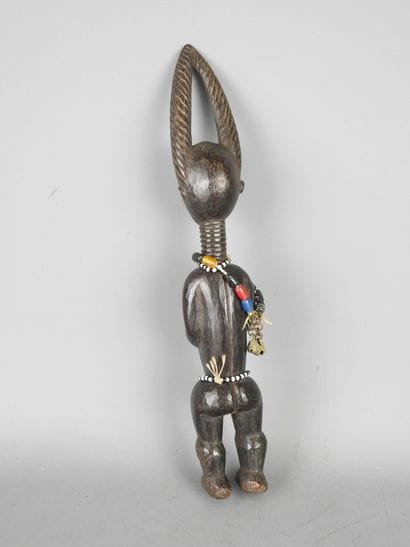 ATYE, Ivory Coast: Delightful female statue...