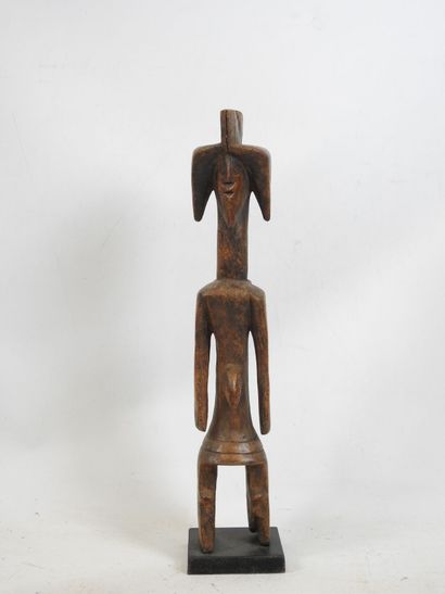 MUMUYE - Nigeria : Bois patine brune. Statue...