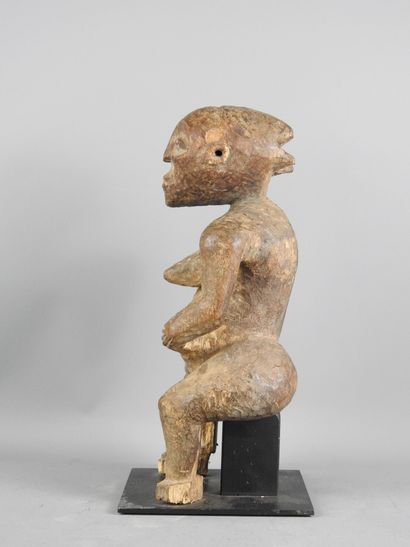 FANTI, Ghana.
Wood, patina of use.
Very old...