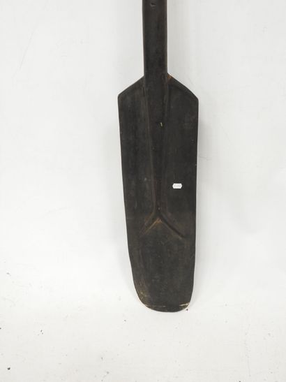 BORNEO, Indonesia : Large blackened wood...