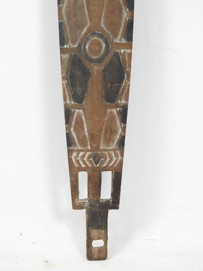 Australian Aboriginal panel. Hardwood, pigments....