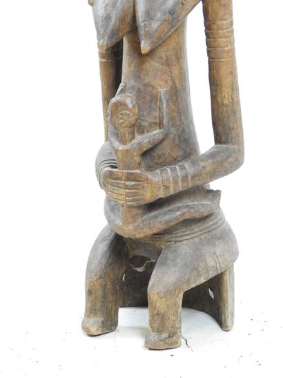 BAMBARA Mali : Bois dur et dense, patine...