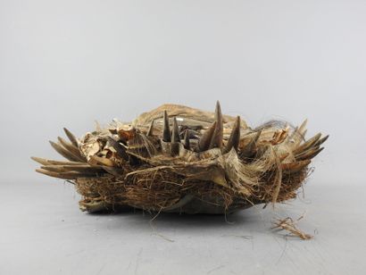 Wé/Guéré, Ivory Coast. Impressive dance mask...