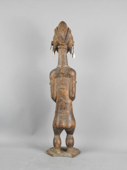 BAOULE, Ivory Coast.
Hardwood, dark patina,...