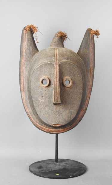 Ivory Coast: DAN copy mask with anthropomorphic...