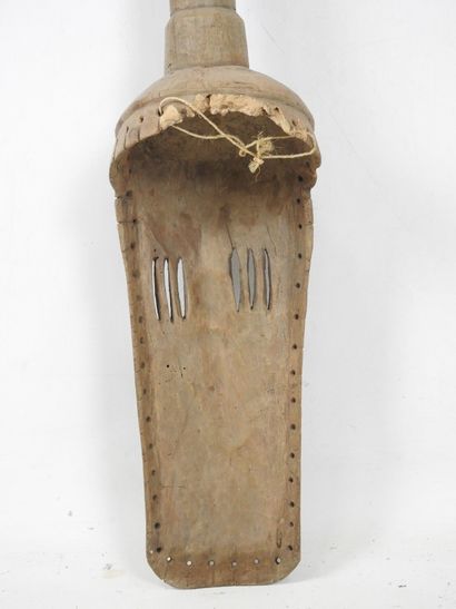 MOSSI Burkina Faso: Large cubist-style mask...