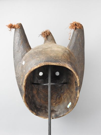 Ivory Coast: DAN copy mask with anthropomorphic...