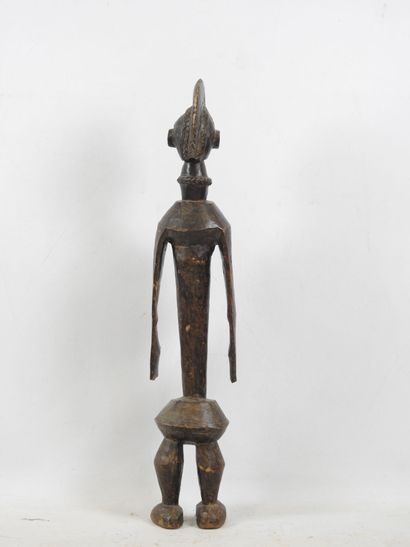 MUMUYE - Nigeria : Bois patine brune. Statue...
