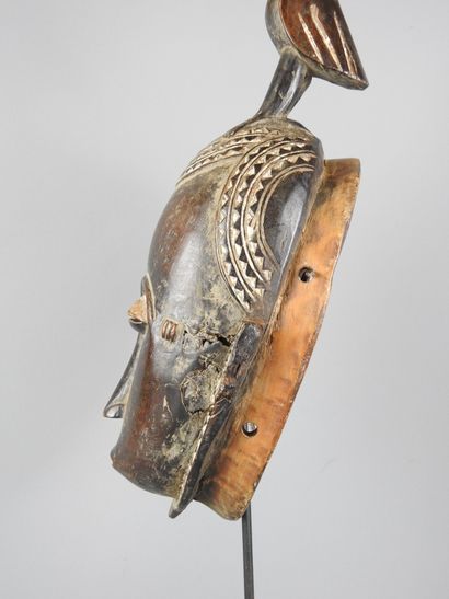 Yaoure - Côte d'Ivoire : Bois dur patiné,...