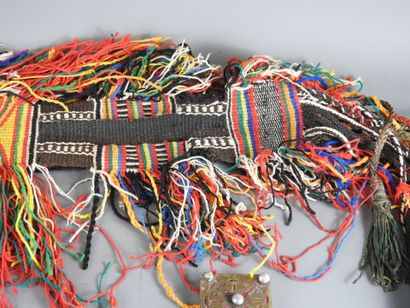TOUAREG, Niger.
Rare old Mehari camel strap...