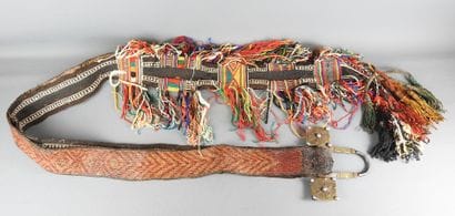 TOUAREG, Niger.
Rare old Mehari camel strap...
