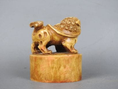 CHINA: Reunion of 5 hard stone seals, one...